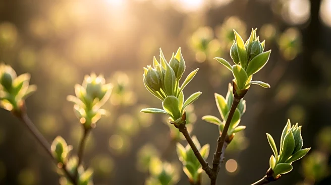 Plants Prepare for Spring as Days Lengthen, Signaling Growth