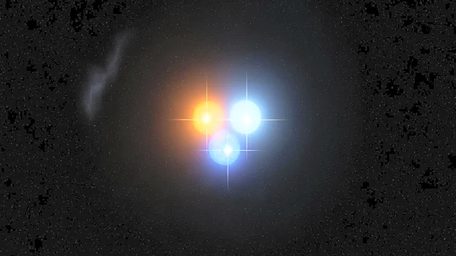 James Webb Space Telescope Captures Unique Images of Triple Star System