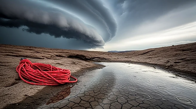 Firefighters Conduct Rescue Operations in Western Negev Flash Flood