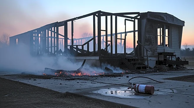 Fire in Merrionette Park Mobile Home Results in Fatality and Damage
