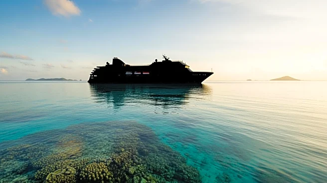 Australian Cruise Ship Coral Adventurer Runs Aground in Papua New Guinea, Passengers Safe