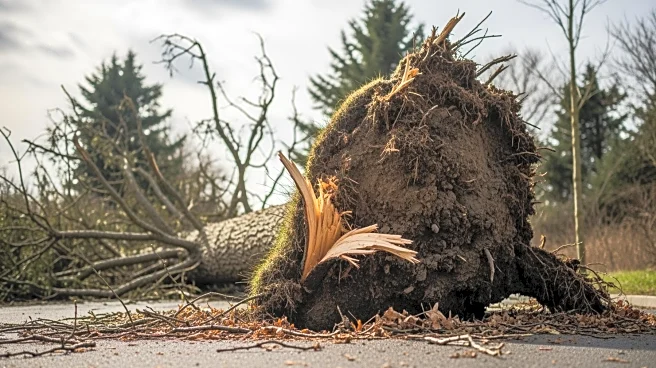 Strong Winds Cause Tree Falls and Road Closures in Southern California