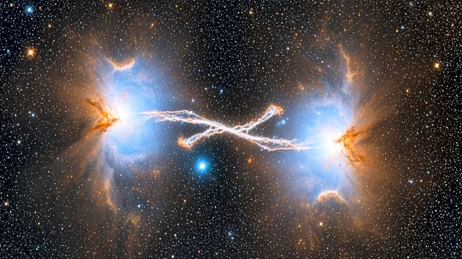 Astronomers Discover Gas Bridge Between Newborn Stars, Offering Insight into Stellar Formation