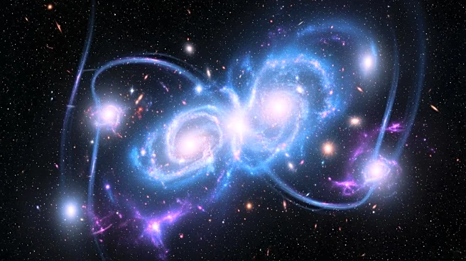 NASA's Chandra Observatory Reveals Merging Galaxy Clusters in 'Champagne Cluster'