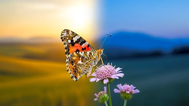 Vanessa cardui Butterfly Exhibits Hemispheric Migratory Divide