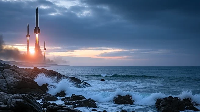 China Launches Rockets into Taiwan Waters During Military Display