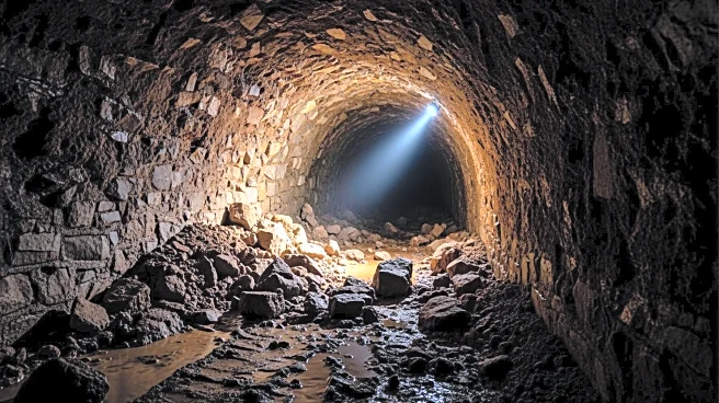 IDF Discovers Terror Tunnel in Gaza Following Flood-Induced Landslides