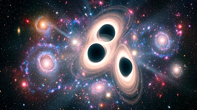 Astronomers Observe Rare Merger of Three Supermassive Black Holes in Galaxies