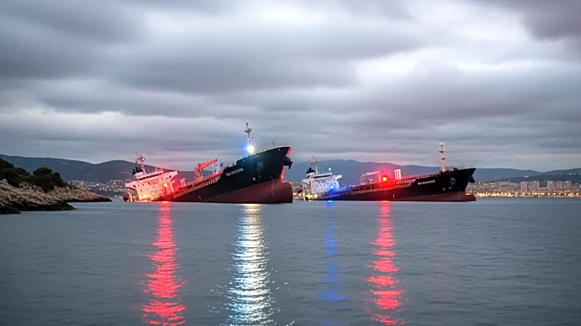 Turkish Authorities Respond to Tanker Collision Near Istanbul