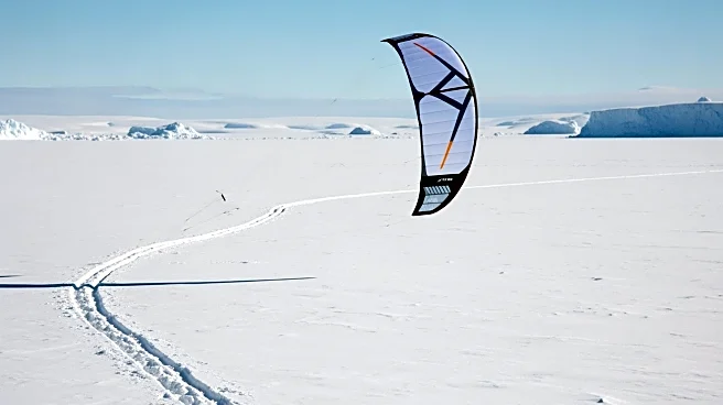 Antarctic Expedition Utilizes Kite-Skiing to Gather Crucial Climate Data