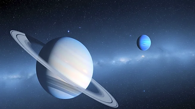 Astronomy Magazine Guides Stargazers to Neptune Using Saturn as a Reference