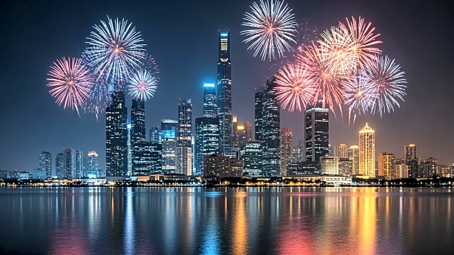 Las Vegas Celebrates New Year 2026 with Spectacular Fireworks Display on the Strip