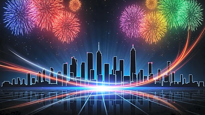 Las Vegas Celebrates New Year 2026 with Massive Fireworks Display on the Strip