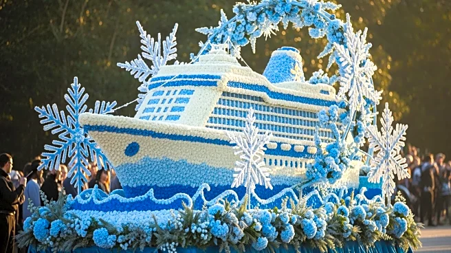 Princess Cruises Unveils Alaska-Themed Float at Rose Parade, Celebrating New Ship Launch