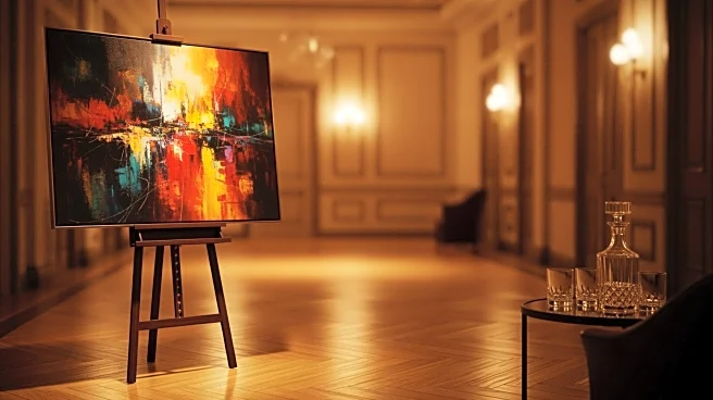 President Trump Auctions Painting for Charity at Mar-a-Lago Event