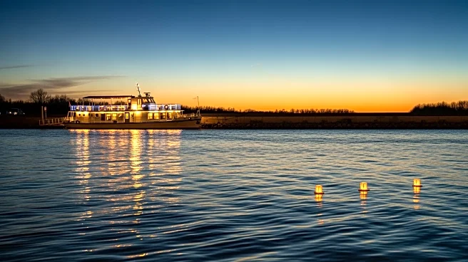 River Cruise Passengers Stranded on Danube Celebrate New Year's Eve Amid Low Water Levels
