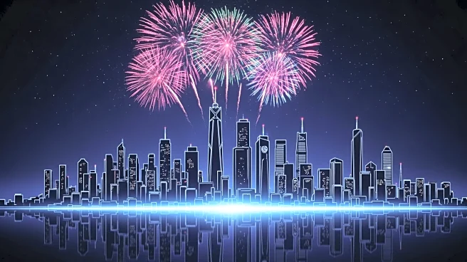 Las Vegas Celebrates New Year 2026 with Grand Fireworks Display on the Strip