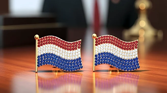 Netanyahu Presents President Trump with Gemstone-Studded US Flag Lapel Pins