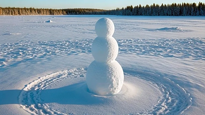 NASA's Landsat 8 Captures Colossal Snowman Formation in Siberia, Highlighting Arctic Dynamics