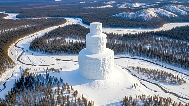 NASA's Landsat 8 Captures Colossal Snowman Formation in Siberia