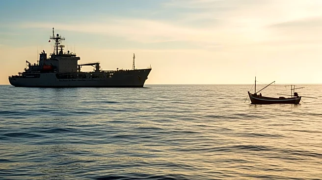 U.S. Navy Supply Ship Rescues Adrift Filipino Fishermen in South China Sea