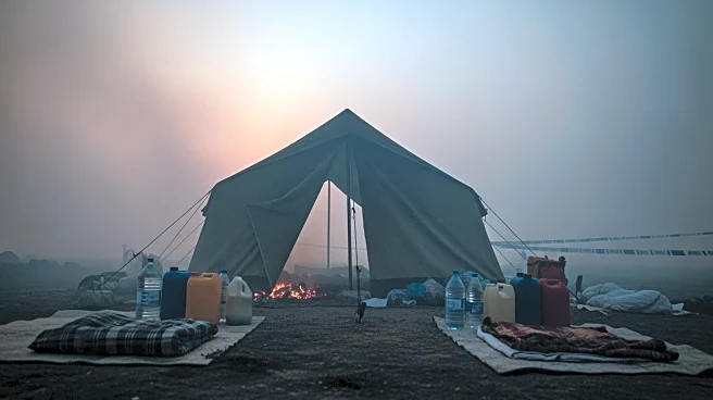 Humanitarian Crisis in Gaza Deepens as Tent Fire Claims Lives Amidst Ceasefire