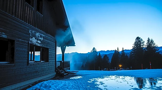 Swiss Investigators Probe New Year's Eve Bar Fire at Ski Resort