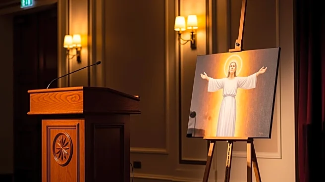 President Trump Auctions Christ Painting for Charity at Mar-a-Lago