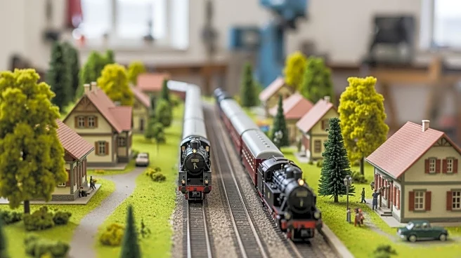 Maine Auto Shop Unveils Public Model Train Village