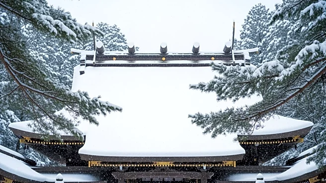 Heavy Snowfall in Japan Forces Over 100 to Seek Shelter in Shrine