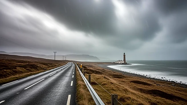 Severe Weather Disrupts Transportation in Northern Scotland