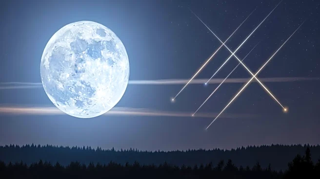 Quadrantid Meteor Shower Peaks Amidst Bright Wolf Moon