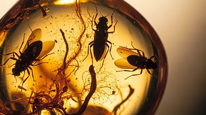 Ancient Insects in Amber Reveal Early Parasitic Fungi