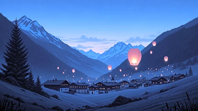 Silent March Honors Victims of Swiss Bar Fire in Crans-Montana