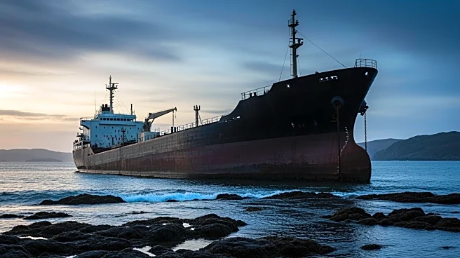 Sanctioned Oil Tanker Qendil Runs Aground in Aegean Sea