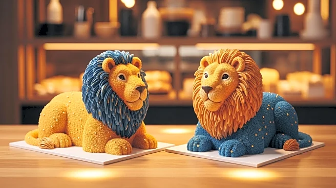 Detroit Bakery Creates Life-Sized Cake of Lions Stars Amon-Ra St. Brown and Jahmyr Gibbs