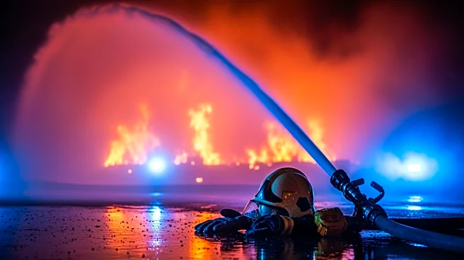 Firefighters Combat Overnight Blaze in Aurora