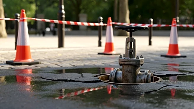 Water Main Break Disrupts Traffic Near Boston Public Garden