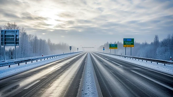 Winter Weather Disrupts Travel Across Northern Europe, Affecting Airports and Highways