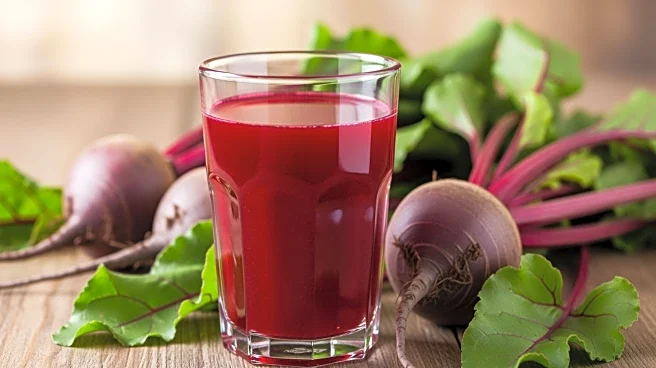 Study Finds Beet Juice Lowers Blood Pressure in Older Adults