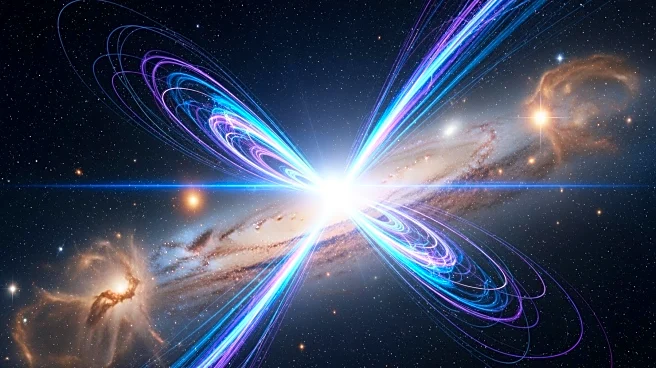 Astronomers Discover First Galaxy-Wide Wobbling Black Hole Jet