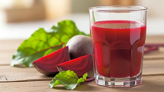 Study Finds Beet Juice Consumption Lowers Blood Pressure in Older Adults