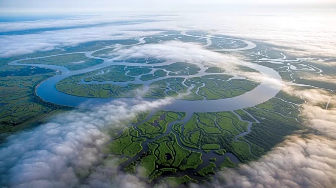 NASA Captures Dense Fog Over Ganges Delta, Impacting Regional Transport