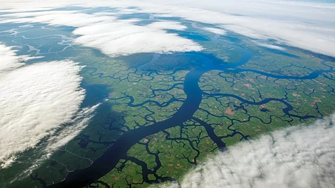 NASA's Terra Satellite Captures Dense Fog Over Ganga Delta