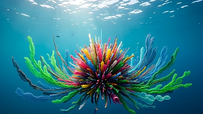 Marine Life Thrives on Plastic Debris in the Great Pacific Garbage Patch