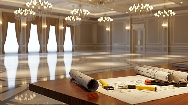 President Trump Oversees White House Ballroom Construction Amidst Oil Executives Meeting