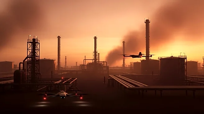 Ukrainian Drones Target Russian Oil Depot Amid Escalating Missile Strikes