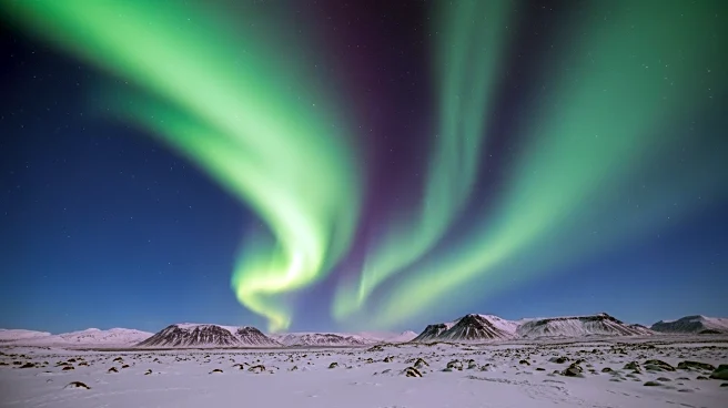 Strong Aurora Activity Captivates Onlookers Near Reykjavik