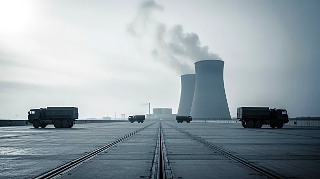 Russian Military Trucks Allegedly Stationed at Zaporizhzhia Nuclear Plant, Raising Legal Concerns