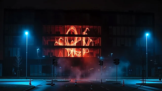 North Hills Commercial Building Fire Displaces Dozens, Prompts Investigation